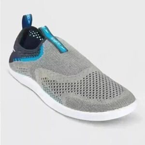 Speedo Men's Surf Walker Water Shoe Size 9-10 Grey Slip On Beach Boating Swim